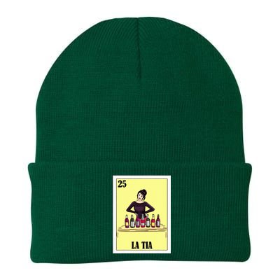 Funny Mexican Design For Aunt La Tia Knit Cap Winter Beanie