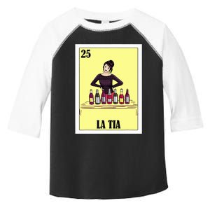 Funny Mexican Design For Aunt La Tia Toddler Fine Jersey T-Shirt