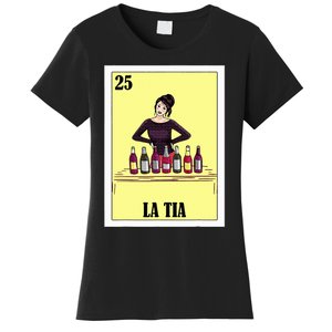 Funny Mexican Design For Aunt La Tia Women's T-Shirt