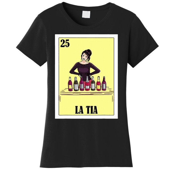 Funny Mexican Design For Aunt La Tia Women's T-Shirt