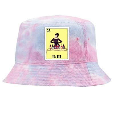 Funny Mexican Design For Aunt La Tia Tie-Dyed Bucket Hat