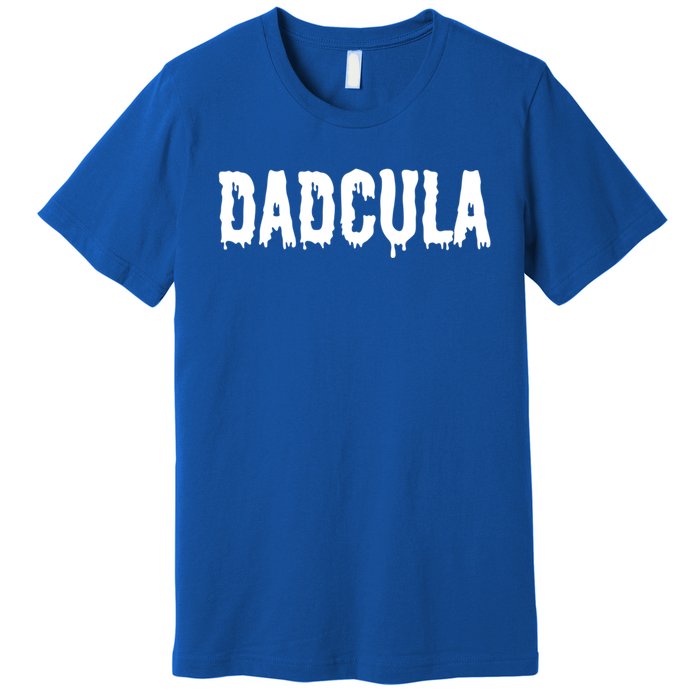 Funny Momster Dadcula Spooky Family Matching Halloween Gift Premium T-Shirt