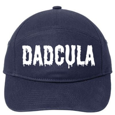 Funny Momster Dadcula Spooky Family Matching Halloween Gift 7-Panel Snapback Hat