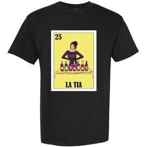 Funny Mexican Design For Aunt La Tia Garment-Dyed Heavyweight T-Shirt