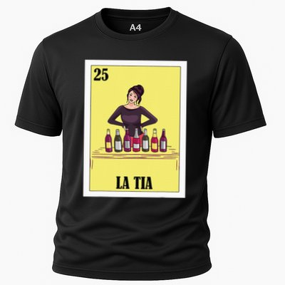 Funny Mexican Design For Aunt La Tia Performance Shirt