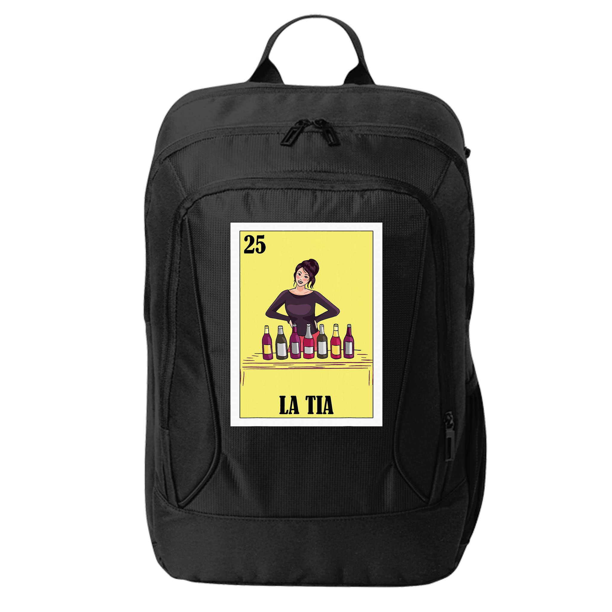 Funny Mexican Design For Aunt La Tia City Backpack