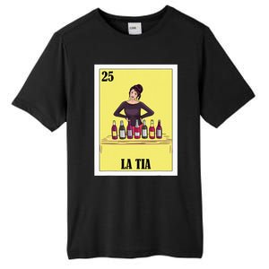 Funny Mexican Design For Aunt La Tia Tall Fusion ChromaSoft Performance T-Shirt