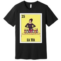 Funny Mexican Design For Aunt La Tia Premium T-Shirt