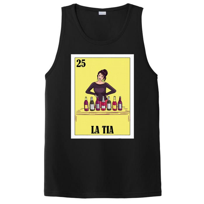 Funny Mexican Design For Aunt La Tia PosiCharge Competitor Tank