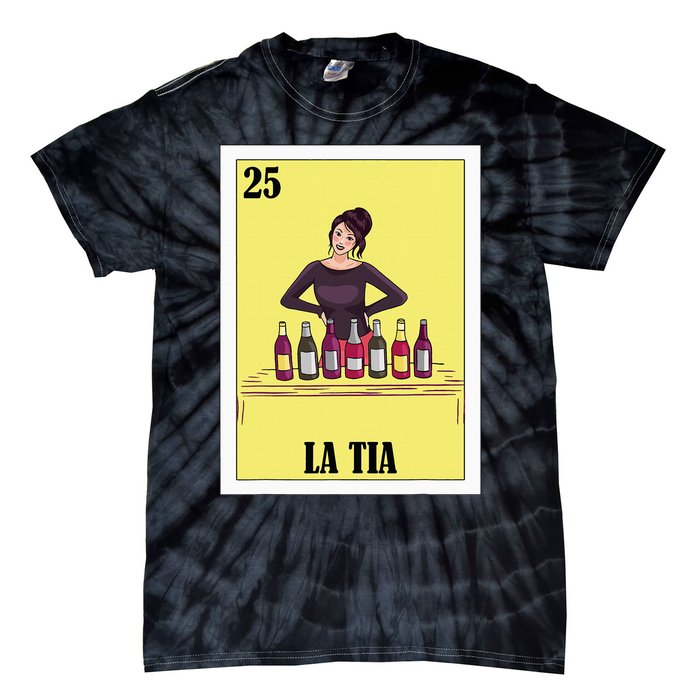 Funny Mexican Design For Aunt La Tia Tie-Dye T-Shirt