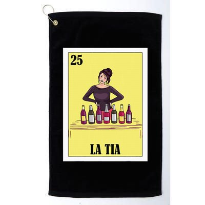 Funny Mexican Design For Aunt La Tia Golf Towel