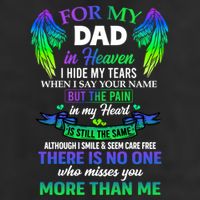 For My Dad In Heaven Touching Tribute For Passed Away Father Gift 15oz Campfire Ceramic Mug