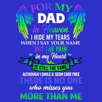 For My Dad In Heaven Touching Tribute For Passed Away Father Gift Button
