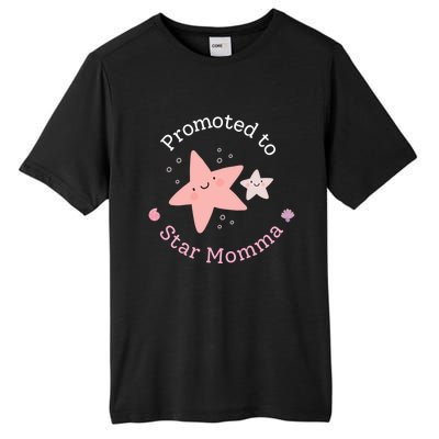 First MotherS Day Firsttime Mom Mommy And Me Star Momma Great Gift Tall Fusion ChromaSoft Performance T-Shirt