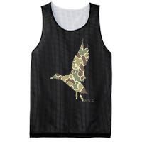 Flying Mallard Duck Camouflage Camo Duck Hunting Camo Hunter Mesh Reversible Basketball Jersey Tank