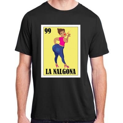 Funny Mexican Design For Hispanas La Chingona Adult ChromaSoft Performance T-Shirt