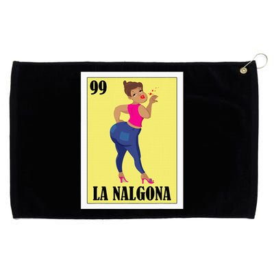 Funny Mexican Design For Hispanas La Chingona Grommeted Golf Towel