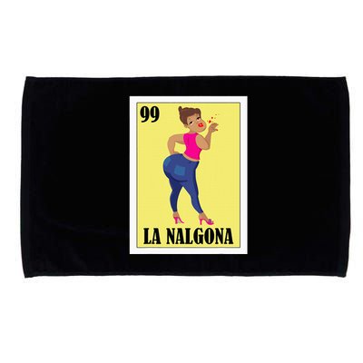 Funny Mexican Design For Hispanas La Chingona Microfiber Hand Towel