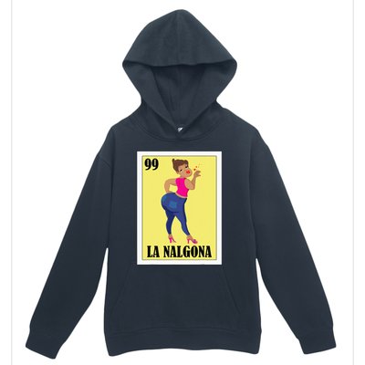 Funny Mexican Design For Hispanas La Chingona Urban Pullover Hoodie