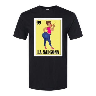 Funny Mexican Design For Hispanas La Chingona Softstyle CVC T-Shirt