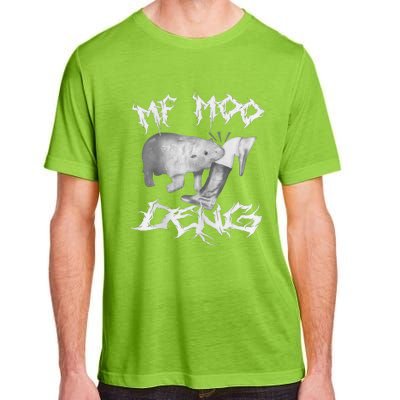 Funny Moo Deng (Metal) Adult ChromaSoft Performance T-Shirt