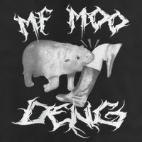 Funny Moo Deng (Metal) 7 Panel Mesh Trucker Snapback Hat