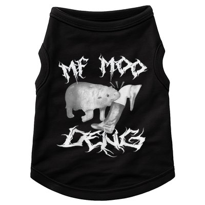Funny Moo Deng (Metal) Doggie Tank