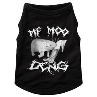 Funny Moo Deng (Metal) Doggie Tank