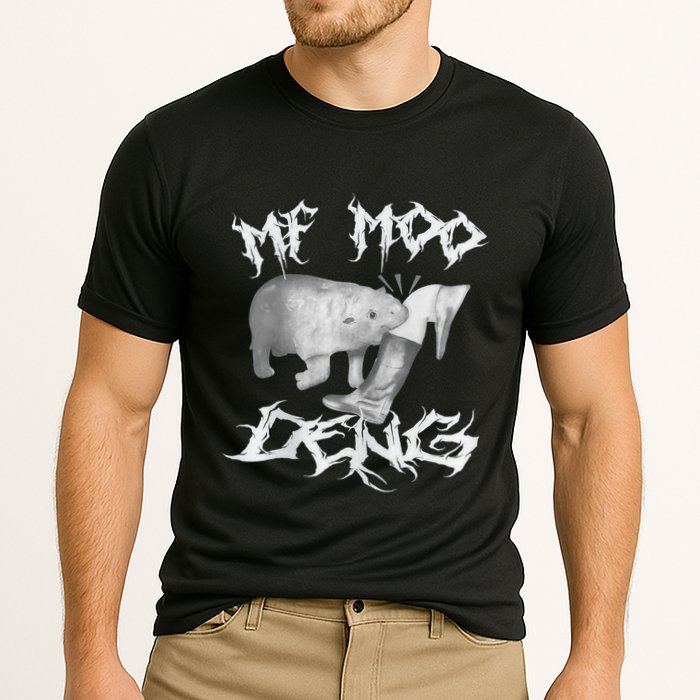 Funny Moo Deng (Metal) Performance Shirt