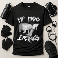 Funny Moo Deng (Metal) Performance Shirt