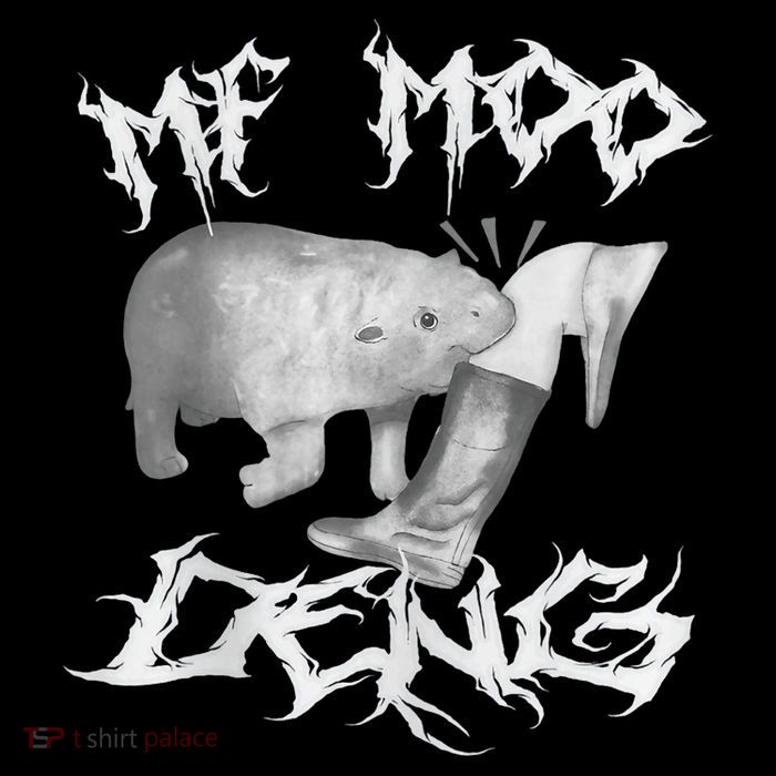 Funny Moo Deng (Metal) Apron