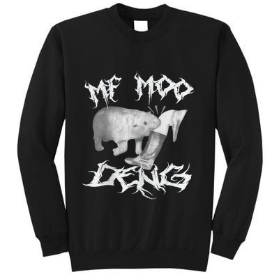Funny Moo Deng (Metal) Sweatshirt