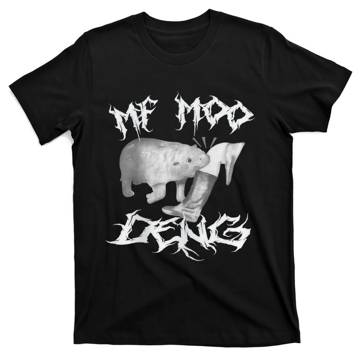 Funny Moo Deng (Metal) T-Shirt