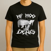 Funny Moo Deng (Metal) T-Shirt