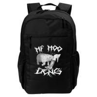 Funny Moo Deng (Metal) Backpack