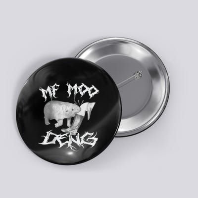 Funny Moo Deng (Metal) Button