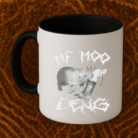 Funny Moo Deng (Metal) Mug