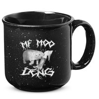 Funny Moo Deng (Metal) 15oz Campfire Ceramic Mug
