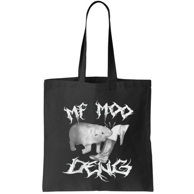 Funny Moo Deng (Metal) Bag
