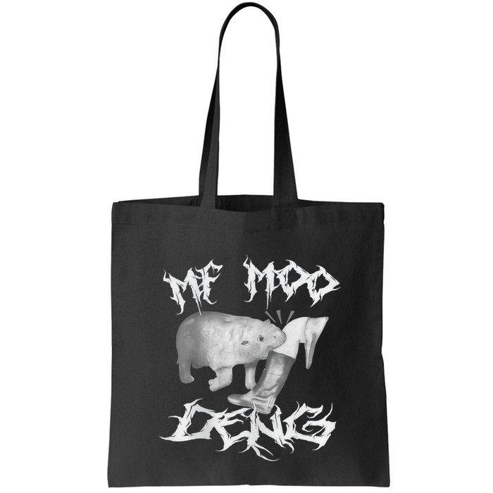 Funny Moo Deng (Metal) Bag
