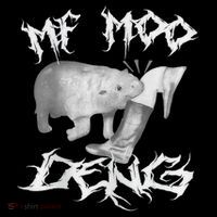 Funny Moo Deng (Metal) Youth Performance Sprint T-Shirt