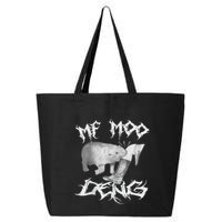 Funny Moo Deng (Metal) 25L Jumbo Tote