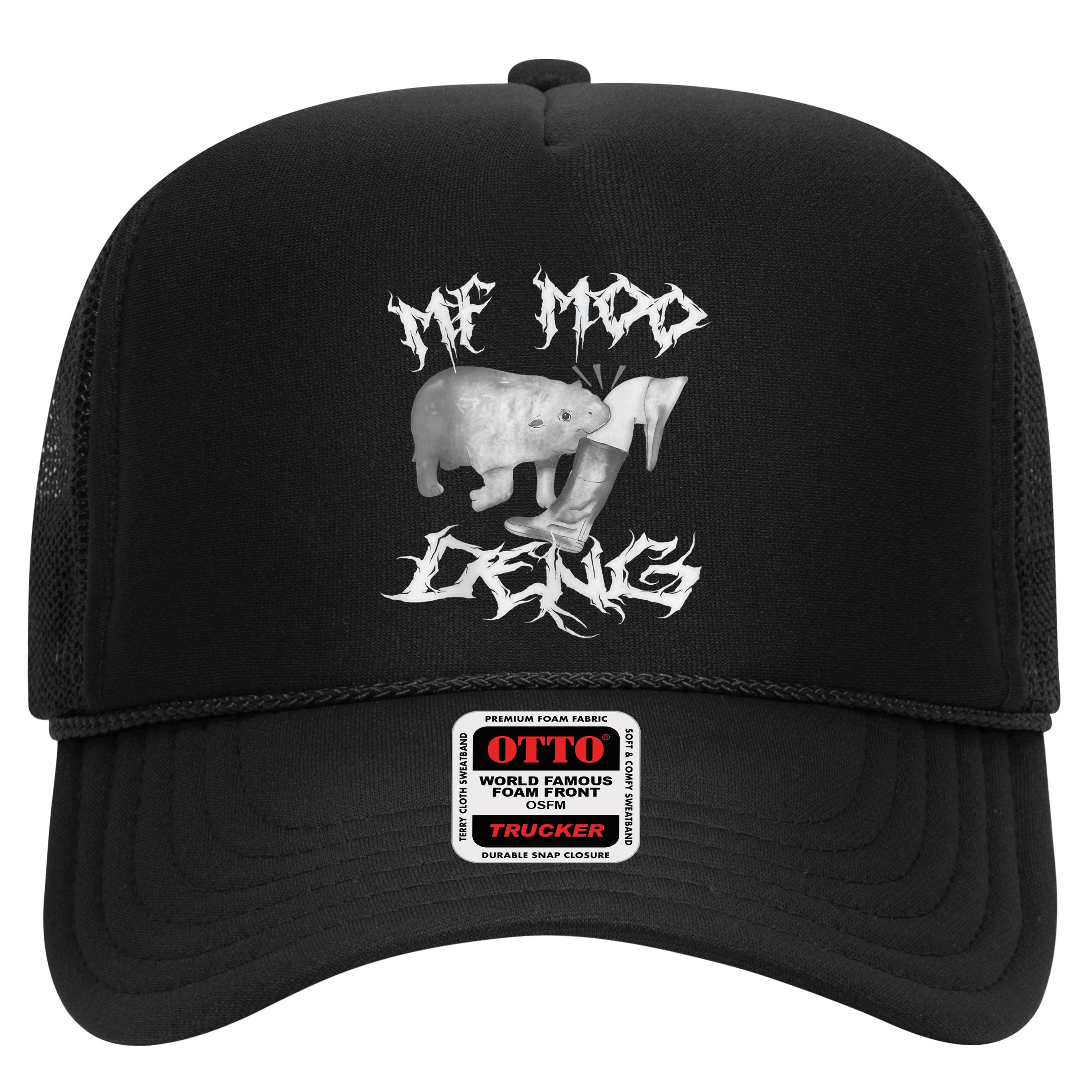 Funny Moo Deng (Metal) Hat
