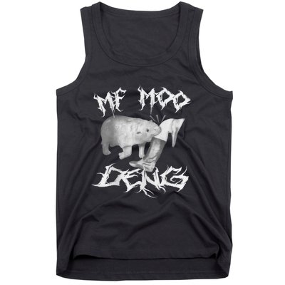 Funny Moo Deng (Metal) Tank Top