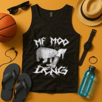 Funny Moo Deng (Metal) Tank Top