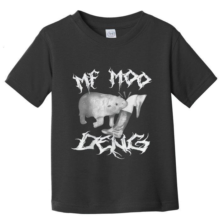 Funny Moo Deng (Metal) Toddler T-Shirt