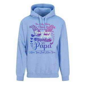 For My Dad In Heaven I Love You Miss You Memorial Day Gift Unisex Surf Hoodie