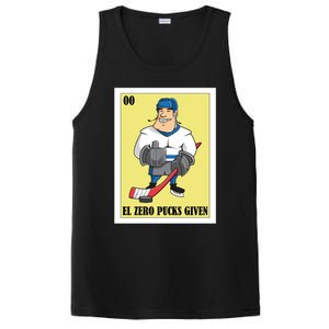 Funny Mexican Design For Hockey El Zero Pucks Given Gift PosiCharge Competitor Tank