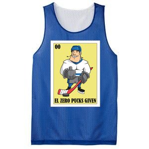 Funny Mexican Design For Hockey El Zero Pucks Given Gift Mesh Reversible Basketball Jersey Tank