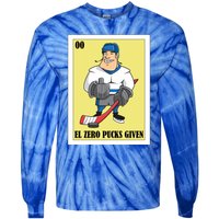 Funny Mexican Design For Hockey El Zero Pucks Given Gift Tie-Dye Long Sleeve Shirt